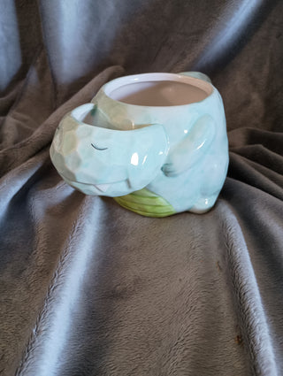 10 Strawberry Street Dinosaur teabag holder mug