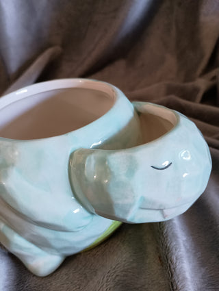 10 Strawberry Street Dinosaur teabag holder mug