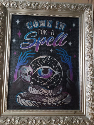 Come in for a spell picture