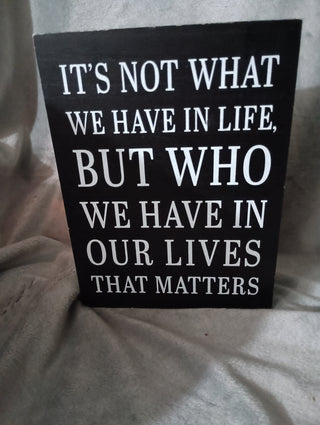 Sign.. It's not...