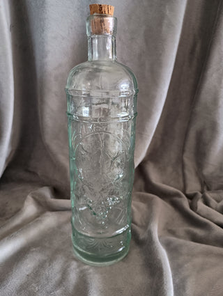 Vintage blown glass bottle