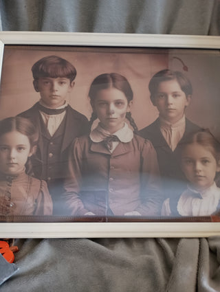 Shifting children's portrait