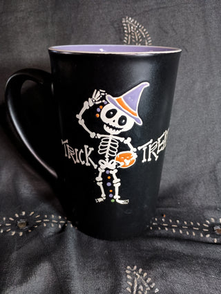 Spectrum Halloween Skeleton mug