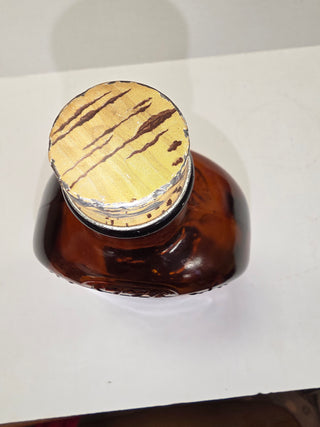 Bicentennial Amber Log Cabin Syrup Bottle