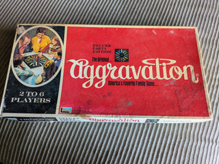 Aggravation Board Game - all pieces included