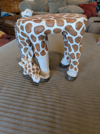 Giraffe Stool/Plant Stand