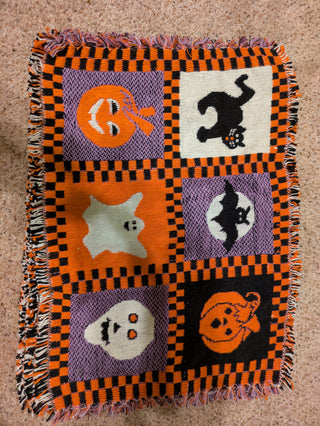 Woven Halloween Placemats (Set of 4)
