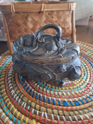 Antique Art Noveau Jewelry Casket