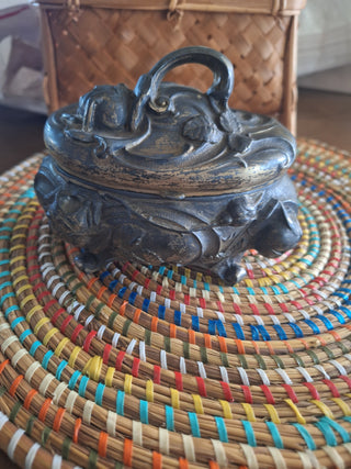 Antique Art Noveau Jewelry Casket