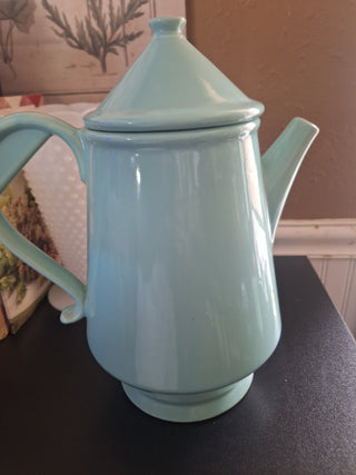 McCoy Dutch tulips teapot shaped cookie jar