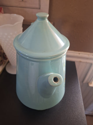 McCoy Dutch tulips teapot shaped cookie jar