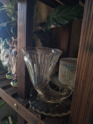 1950's Cornucopia Bud Vase