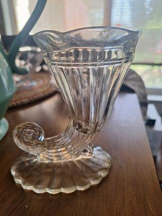 1950's Cornucopia Bud Vase