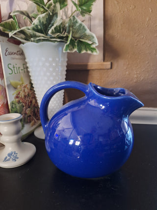 Vintage USA Pottery Tilted Jug