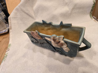 Roseville Blue Magnolia Planter,RSV