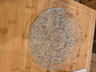 Pressed Daisy 5 section Serving dish, RCD
