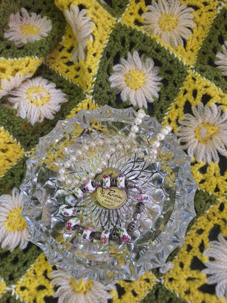 Vtg Rossini West Germany Heavy Crystal Cut 7" Ashtray
