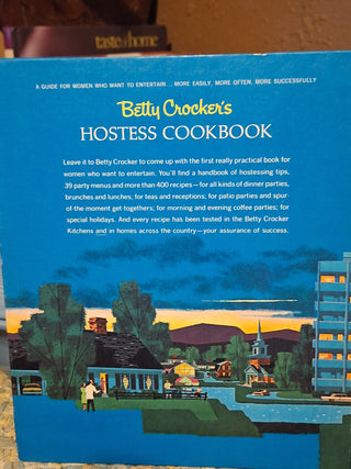 Betty Crocker's Hostess Cookbook Vtg 1967 True 1st Edition