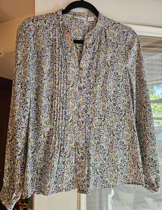 Liz Claiborne Colorful Blouse Petite/Med