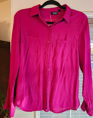 A.N.A Fusha Blouse Petite,Med