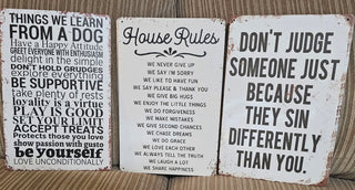 Truth Metal Signs
