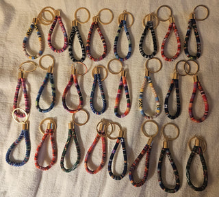 Boho Colorful Wrist Keyrings