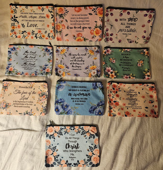 Faith Makeup Bags