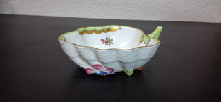 Herend Queen Vitoria Leaf Trinket Bowl (T)