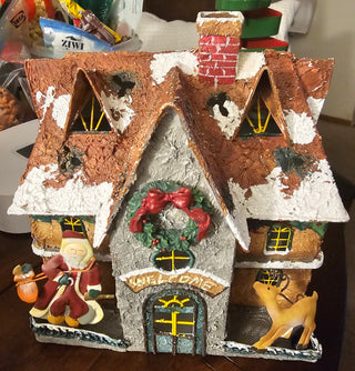 AD. Christmas House Lantern by delicates