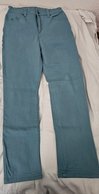 Amanda Teal Jeans