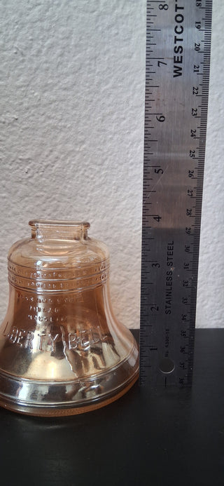 Glass Liberty Bell Bank (P)