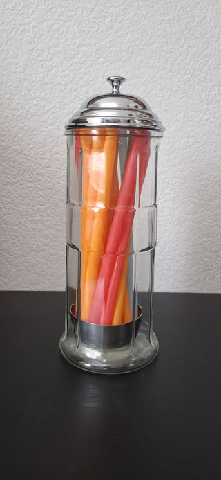 Retro Countertop Straw Dispenser (P)