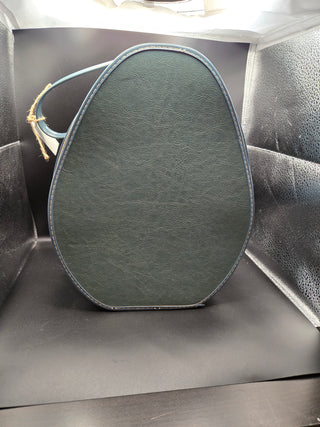 1950's Blue Oval Travel Case
