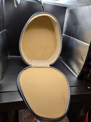 1950's Blue Oval Travel Case
