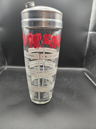 VNT MCM Cocktail Recipe Shaker