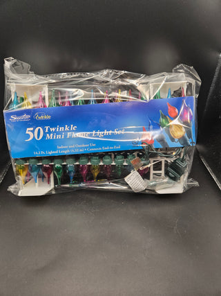 Sienna Twinkle 50 Mini Flame Light Set