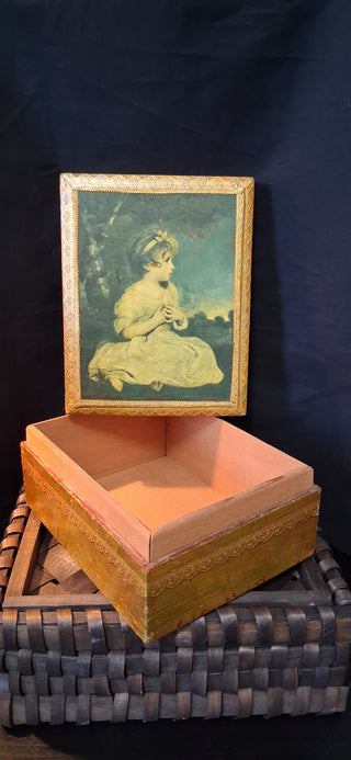 Vintage Trinket Box (P)