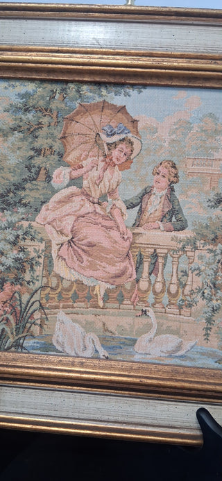 Framed Tapestry Wall Art Balcony (P)