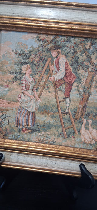 Framed Tapestry Wall Art Orchard (P)
