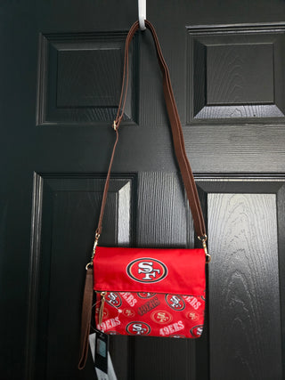NEW SF 49ers FOCO Foldover Bag