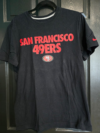 San Francisco 49er NFL Mens Short Sleeve Shirt, Small