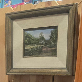 Handpainted, Farm House Painting