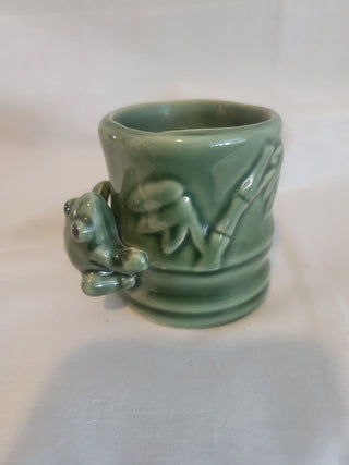 Small Lucky Bamboo Planter w/Frog