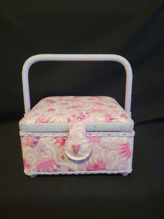 Portable Sewing Basket with Handle