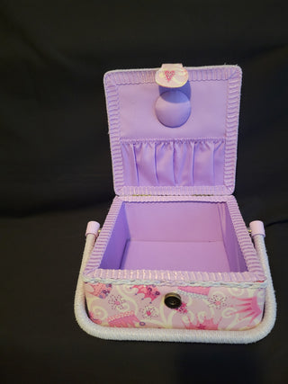 Portable Sewing Basket with Handle