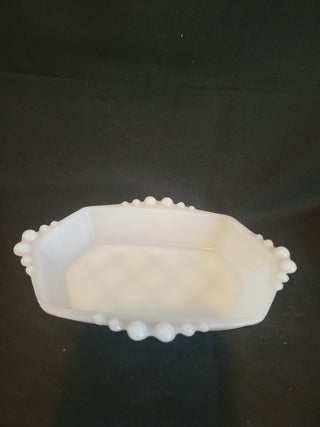 Vintage Anchor Hocking Milk Glass Dish