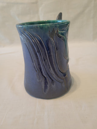 Doug Wylie Signed Large Whale Tail Mug - Each