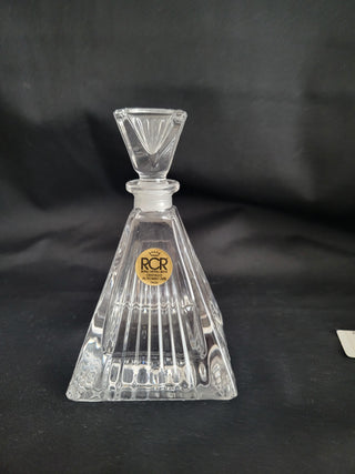 Vintage RCR Royal Crystal Rock Perfume Bottle w/Stopper - EACH