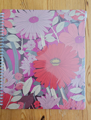 Vera Bradley Bohemian Blooms Large Notebook