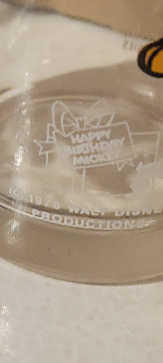 Set of 5 Disney Mickey Birthday Glasses  RCD #17